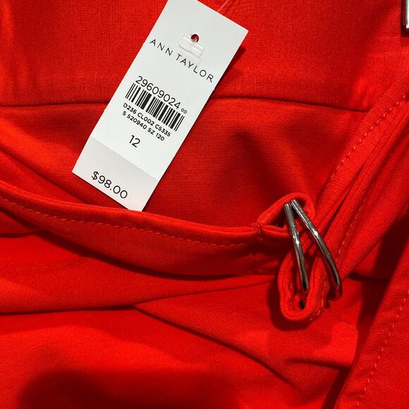 Ann Taylor Belted Handkerchief Skirt - Picture 7 of 7